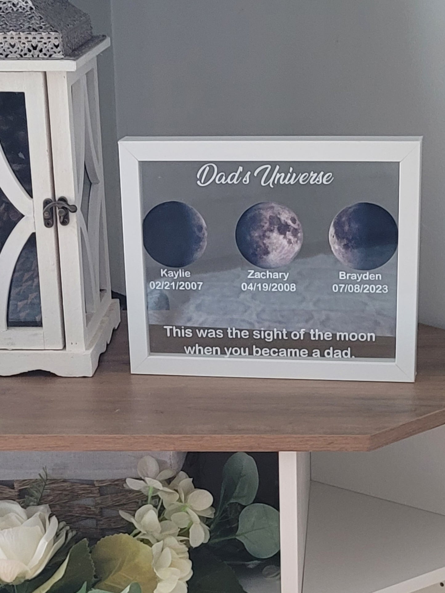 Fathers Day Moon Phase Box