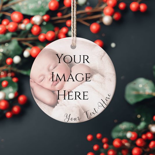 Ceramic Custom Ornament