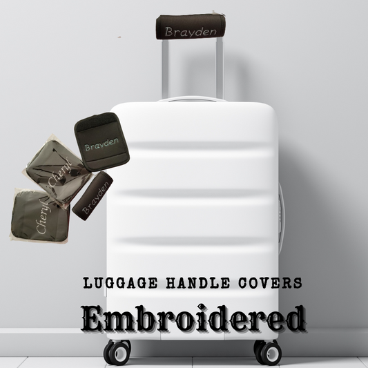 Personalized Luggage Handle Cover