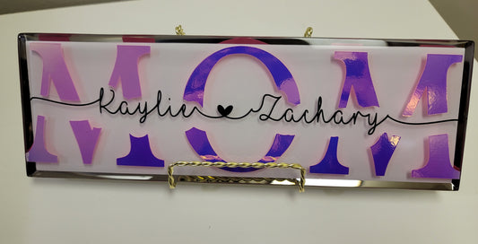 Customized Glass Plaque