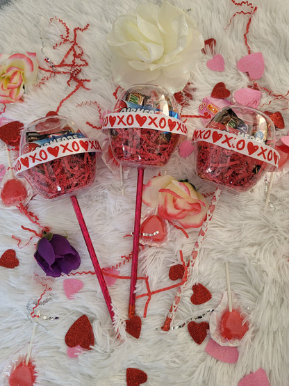 Valentines oversized lollipop