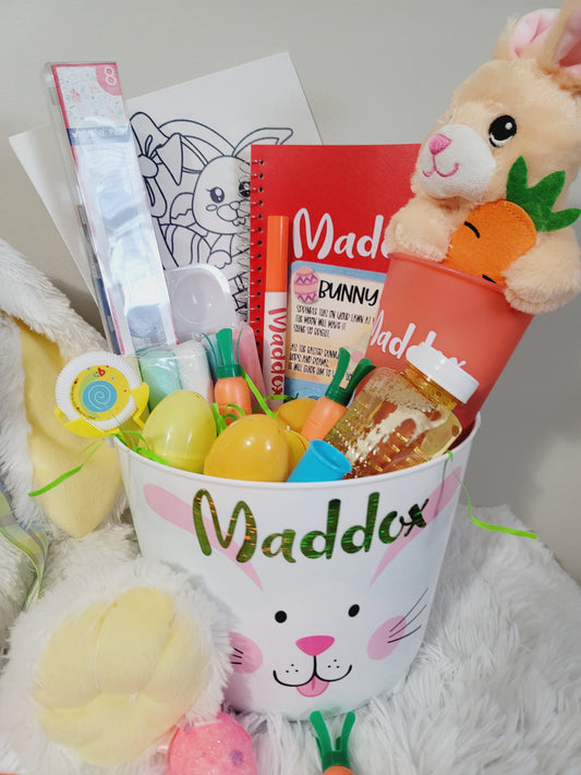 Pre-Filled Personalized Easter Basket