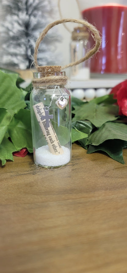 Message in a bottle Ornament
