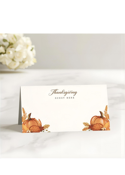 Thanksgiving Place Cards (Set of 12)
