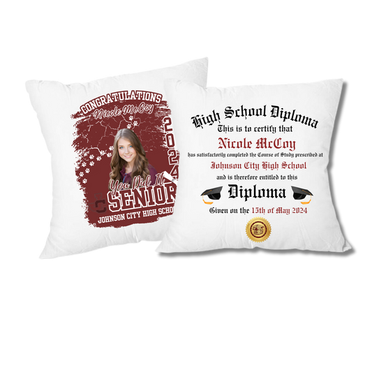 Diploma Pillow