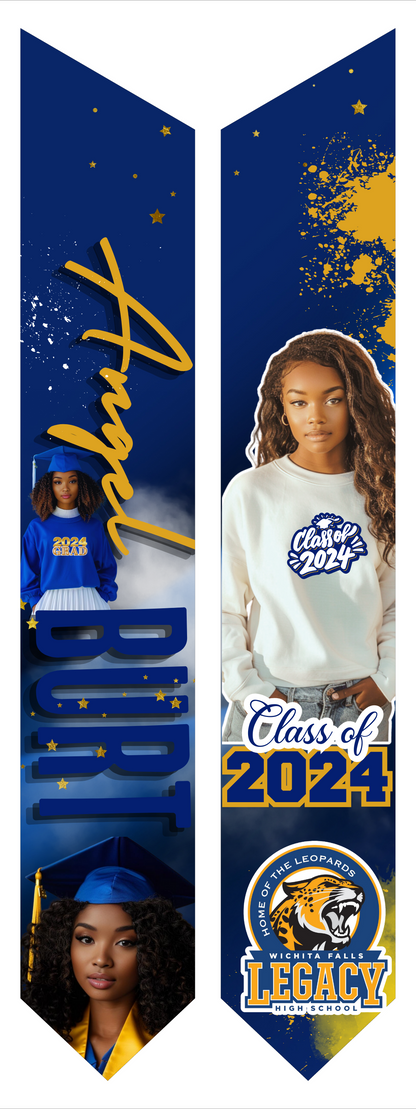 Customized Graduation Stole