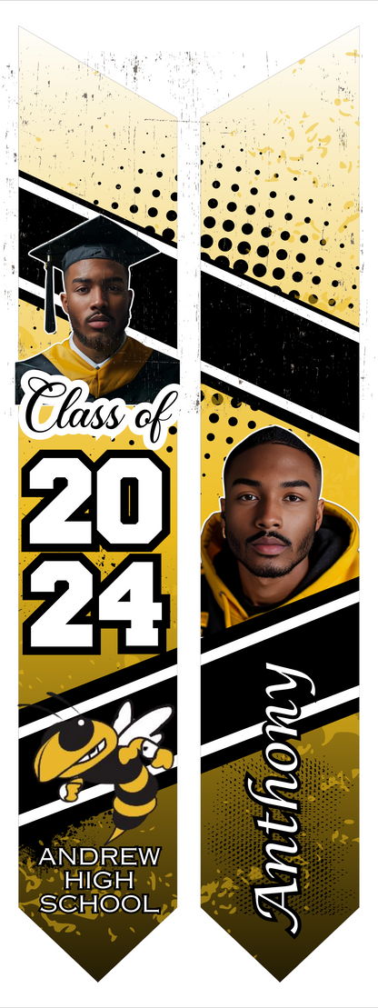 Customized Graduation Stole