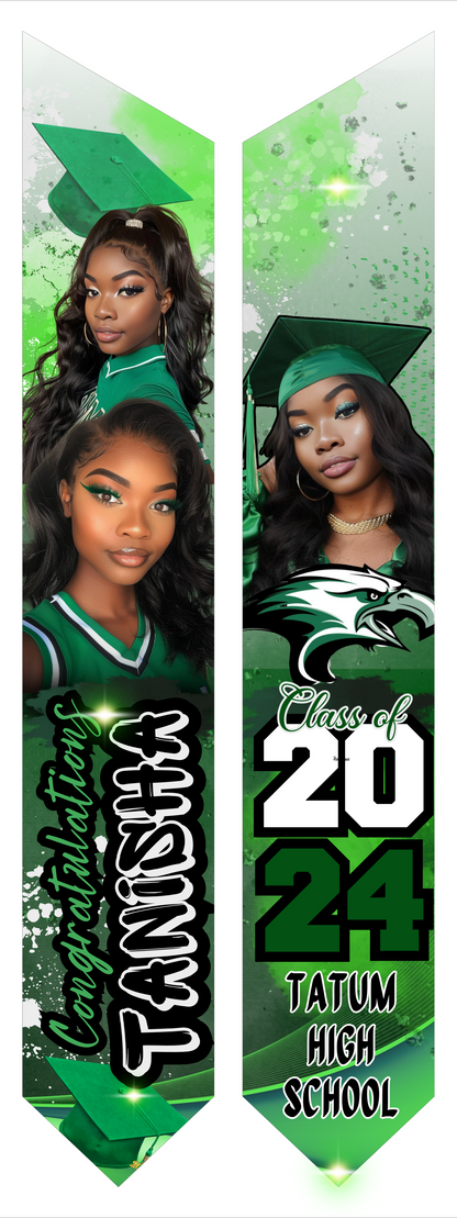 Customized Graduation Stole