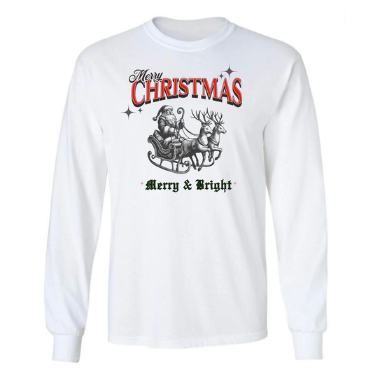 Merry Christmas Shirt (Long Sleeve)