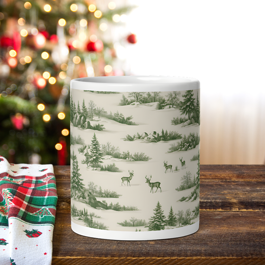 Winter Woodland Mug (Green)