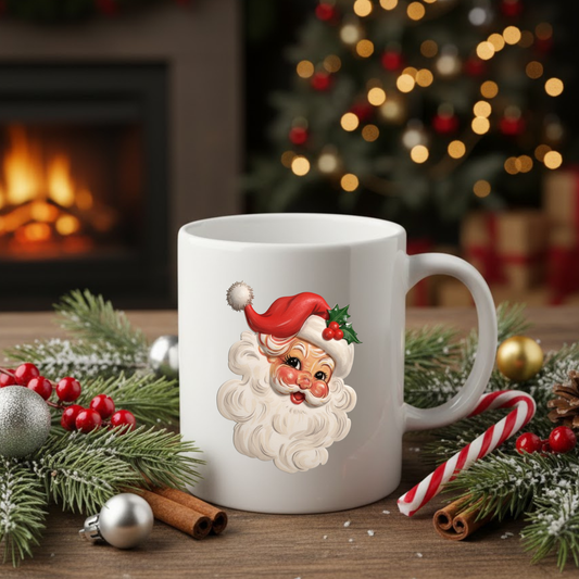 Vintage Santa Mug