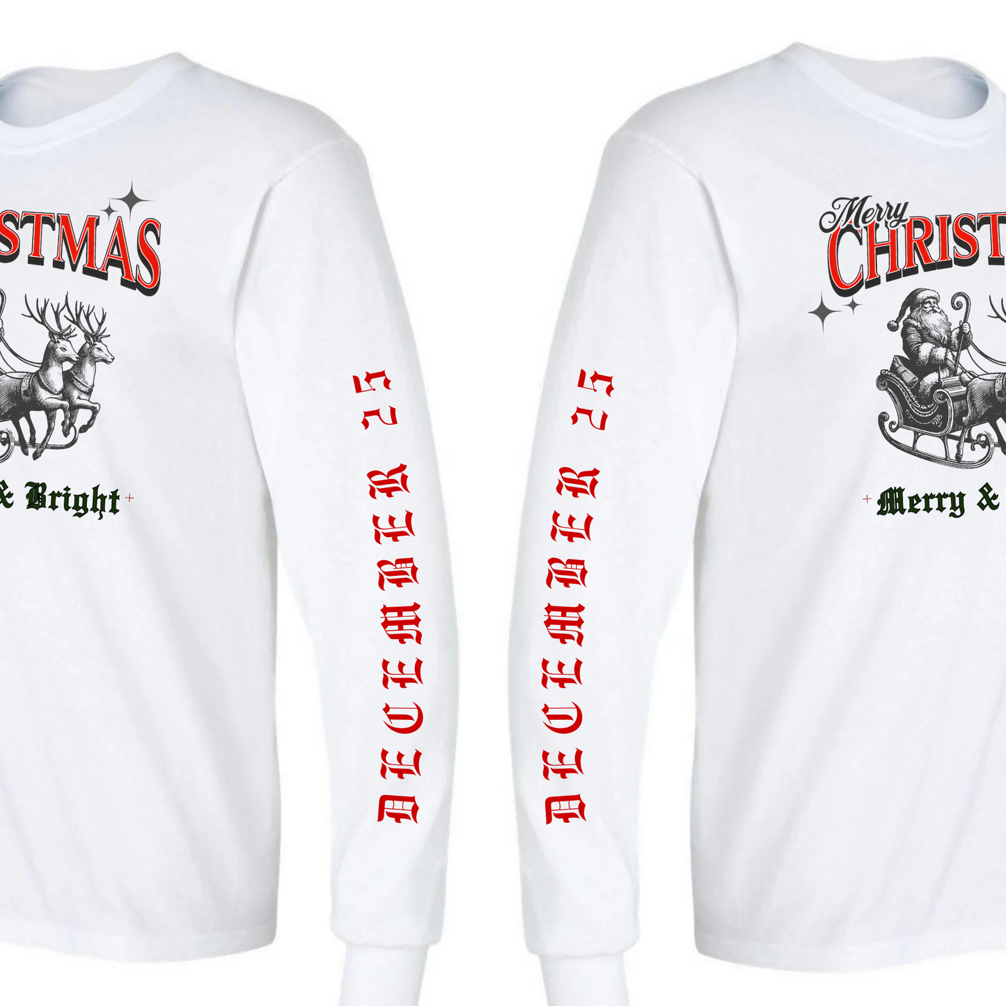 Merry Christmas Shirt (Long Sleeve)