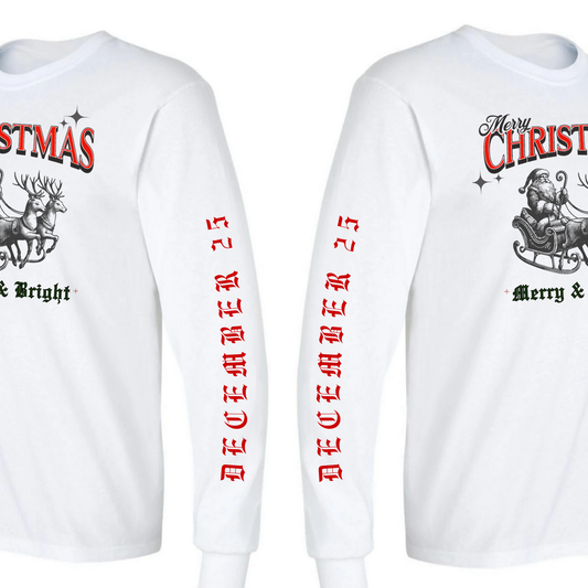 Merry Christmas Shirt (Long Sleeve)