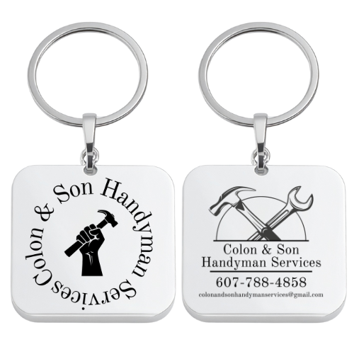 Custom Business Logo Keychains