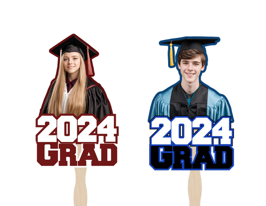 Custom Graduation Fans