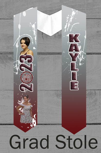Customized Graduation Stole