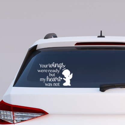 My Heart Was Not Decal