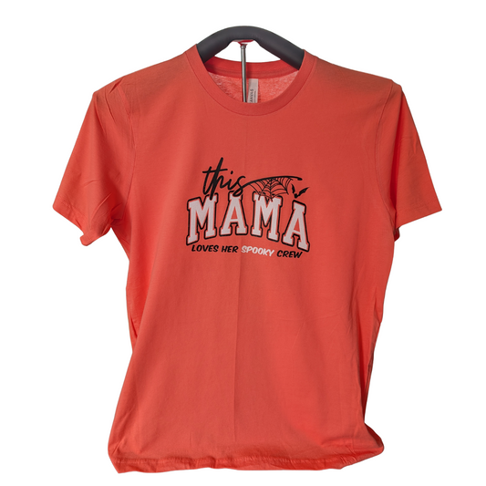 Mama Spooky Crew Graphic Tee
