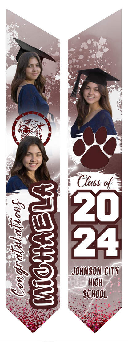 Customized Graduation Stole