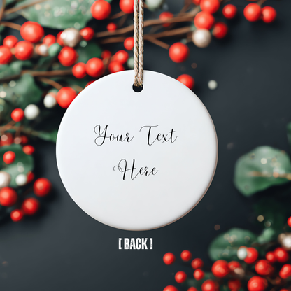 Ceramic Custom Ornament