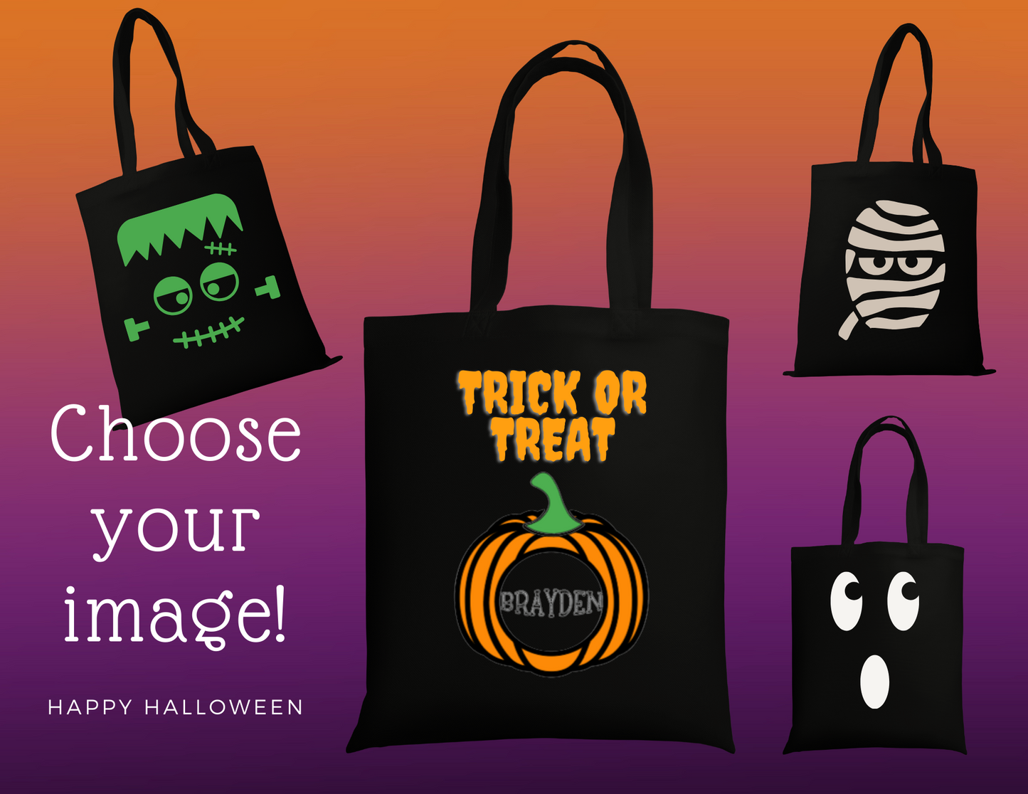 Halloween Candy bags