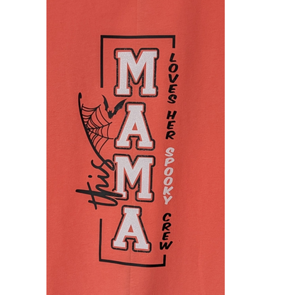 Mama Spooky Crew Graphic Tee