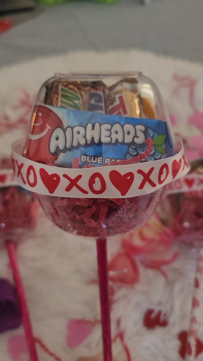Valentines oversized lollipop
