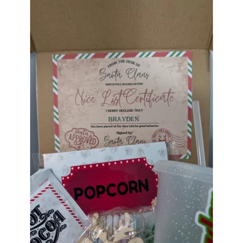 Personalized Christmas Eve Box – Custom Made Holiday Gift Set